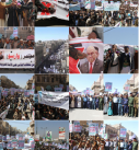 #شاهد : مسيرات ووقفات البراءة من الخونة ورفض التطبيع في محافظة ذمار