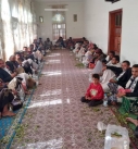 لقاء يناقش جهود التعبئة العامة والتجنيد لرفد الجبهات في الكوله بميفعة عنس.