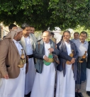 وصول جثمان وزير الدولة أحمد القنع مطار صنعاء