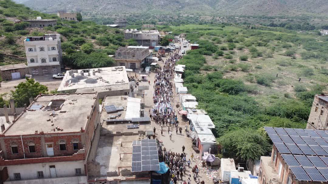 عرض شعبي تعبوي وعسكري بمناسبة العيد الحادي عشر لثورة 21سبتمبر بمديرية وصاب السافل عرض شعبي تعبوي وعسكري بمناسبة العيد الحادي عشر لثورة 21سبتمبر بمديرية وصاب السافل