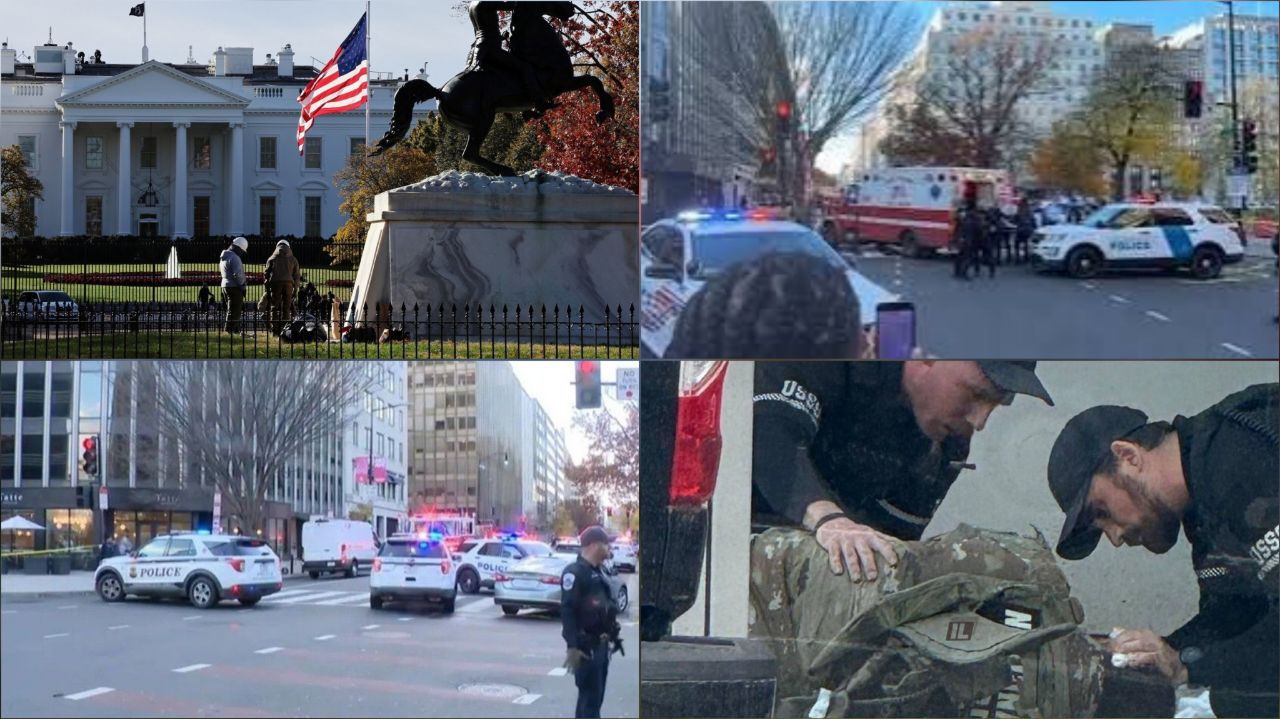 إطلاق نار يغلق البيت الأبيض ويوقف حركة الطيران في واشنطن.. حادثة جديدة تفضح حالة الفوضى الأمنية والانقسام السياسي في أمريكا